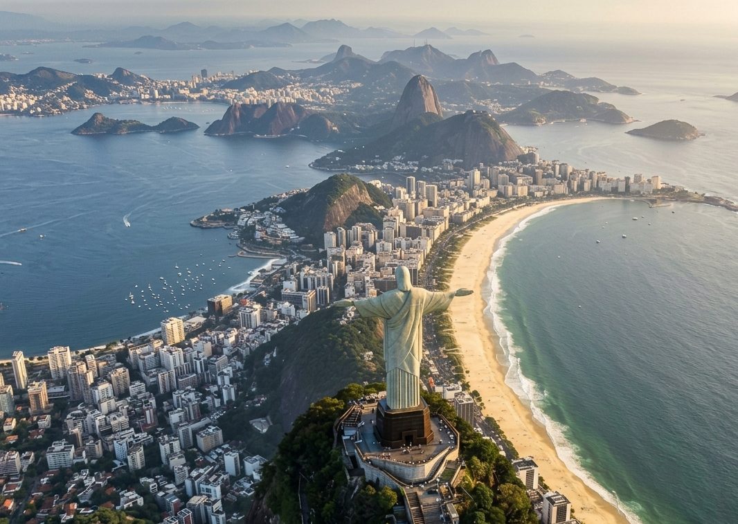 Cristo Redentor sobre Río de Janeiro